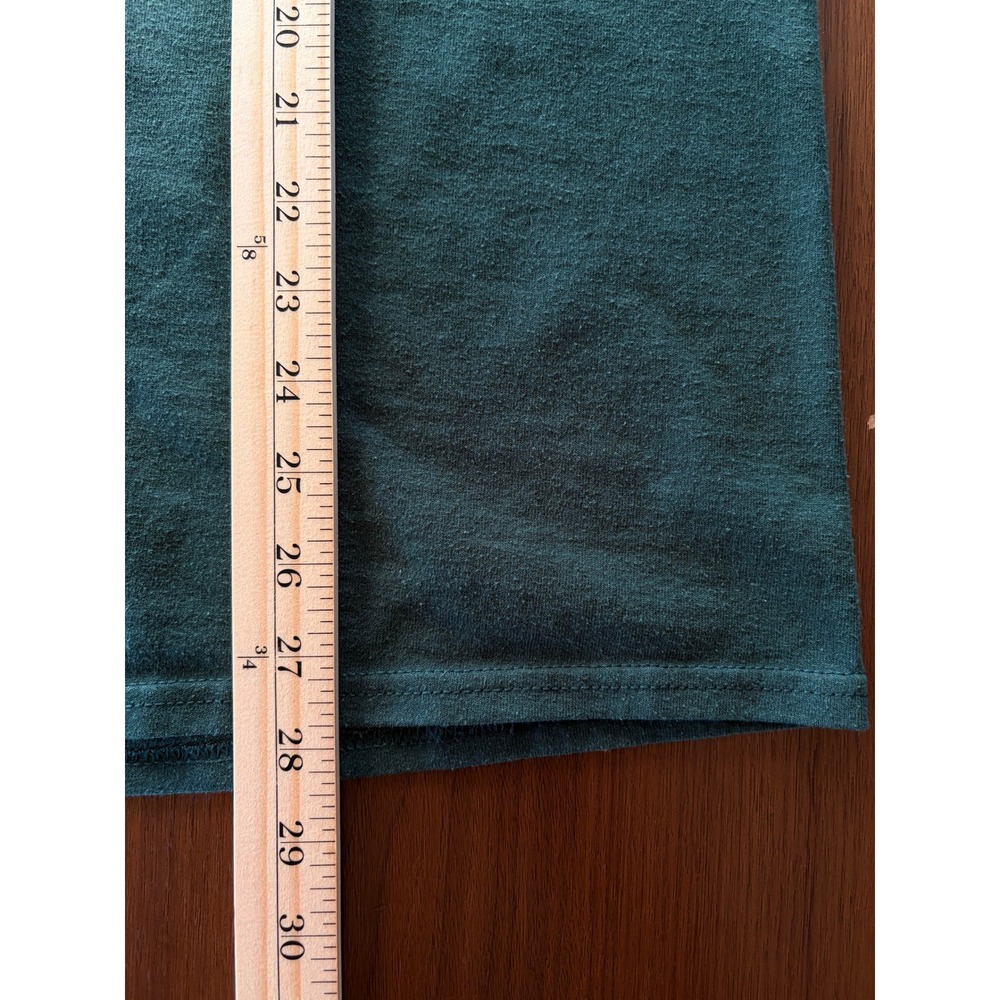 Land Rover Range Rover T Shirt Men's L Green Embroidered Logo Crew Neck Tee - Picture 6 of 7